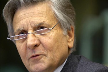 The President of the European Central Bank, Jean-Claude Trichet,