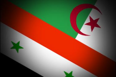 علاقات تجارية بين الجزائر و سوريا