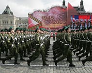 جنود روس في استعراض عسكري (الفرنسية أرشيف)