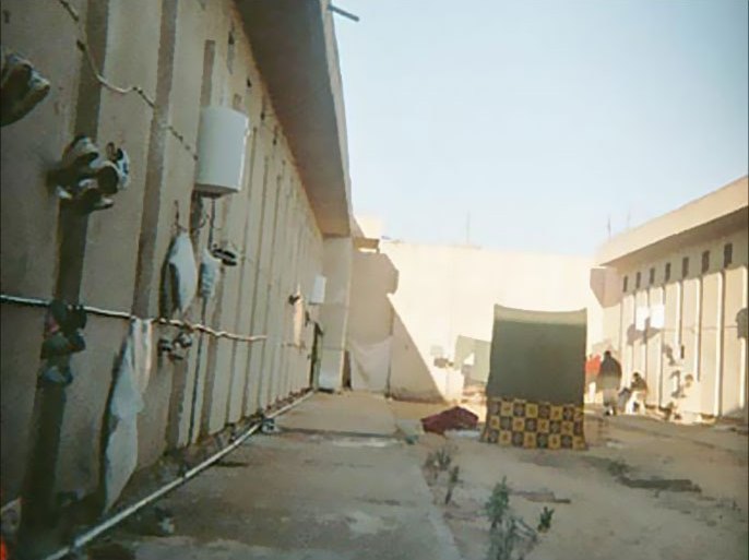 سجن أبو سليم أكبر سجون ليبيا يقع غرب طرابلس العاصمة