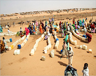 تشير التقارير إلى أن  ظاهرة الاحتباس الحراري تفاقم من جفاف إقليم دارفور (الفرنسية-أرشيف) 