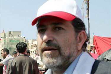 Samir Kassir, a prominent anti-Syrian Lebanese journalist who was assassinated in the explosion of his booby-trapped vehicle 02 June 2005