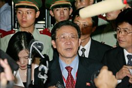 r_Kim Kye-gwan (C), North Korean Vice Foreign Minister and top negotiator for the six-party talks