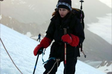 -Suzanne Al Houby is a Palestinian Climber who was the first Palestinian Woman to climb Kilimanjaro