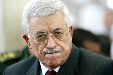 AFP - Palestinian leader Mahmud Abbas attends an Islamic Wakf mininstry rally at the Sheikh Zaid mosque in Gaza City, 31August 2005. Al-Aqsa Martyrs Brigades, a radical offshoot
