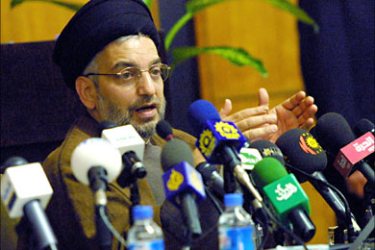f_Leader of the Supreme Council for the Islamic Revolution in Iraq (SCIRI) Abdul Aziz al-Hakim address