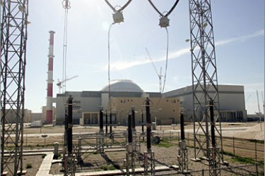 AFP/A general view shows the Reactor building of the Bushehr nuclear power plant, in southern Iran,