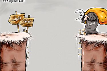 كاريكاتير للرسام ياسر الأحمد