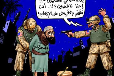 المسحراتي كاريكاتير - عماد حجاج