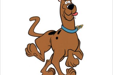 An undated handout photo shows the cartoon canine Scooby-Doo, designed by Japanese animator Iwao Takamoto, who also
