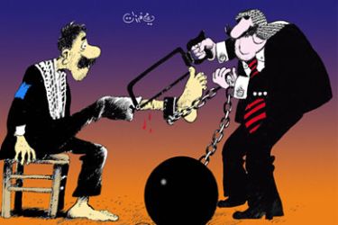 كاريكاتير من علي فرزات