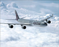الطائرة ستواصل رحلتها إلى الدوحة لدى وصول قائد بديل لها (الجزيرة-أرشيف)
