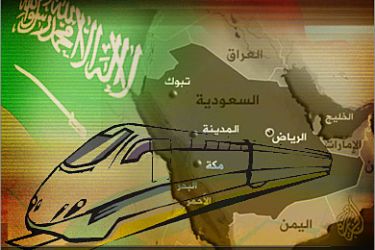 إقامة وتشغيل خط حديدي بين مكة والمدينة وجدة في السعودية
