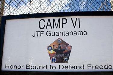 AFP / The exterior of Camp V, one of the two maximum security facilities is shown at Camp Delta 24 April 2007 on the US Naval Base in Guantanamo Bay. US Military officials list