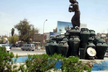 الجزيرة/ تمثال كهرمانة في وسط بغداد