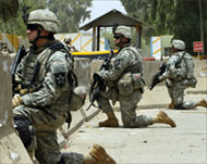 القوات الأميركية بدأت عملية واسعة جنوب بغداد (رويترز)