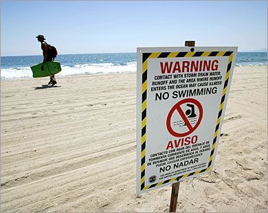إغلاق أكثر من 25 ألف شاطئ بسبب تحذيرات صحية (الفرنسية) 
