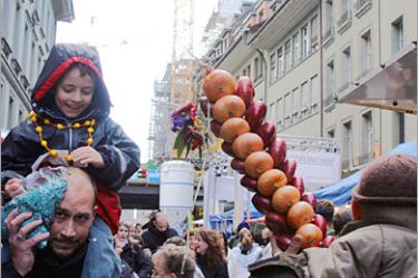 صور من عيد البصل - للبصل عيد يحتفلون به في سويسرا - الجزيرة نت
