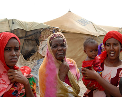 معظم اللاجئين باليمن من الصومال الذي يشهد أعمال عنف متواصلة (الفرنسية-أرشيف)