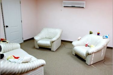 AFP/ A room with furniture and decorated with toys is seen, 31 January 2008, at a specialized center to investigate child abuse in Havana. The room is equiped with hidden
