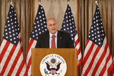r_U.S. Secretary of the Treasury Henry Paulson speaks at a news conference at the G7 Finance Ministers and Central Bank Governors meeting in Tokyo February 9, 2008