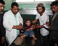 الهجوم الإسرائيلي على غزة لم يستثن حتى الأطفال (الجزيرة نت)
