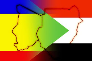 تصميم عن العلاقات السودانية التشادية