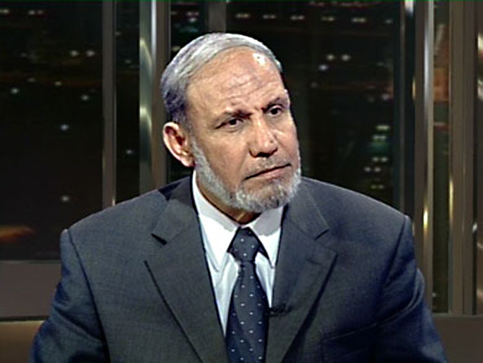 محمود الزهار وزير الخارجية الفلسطيني السابق- لقاء اليوم (الجزيرة)