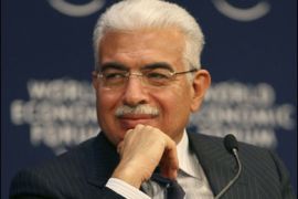 r/Egypt's Prime Minister Ahmed Nazif listens during the session "Does Arab Business Care" at the World Economic Forum (WEF) on the Middle East in Sharm el-Sheikh, Egypt, May 19, 2008
