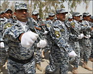 تدريب مكثف للقوات العراقية (الفرنسية)