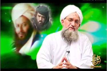 . AFP / In this image taken from video and released by the IntelCenter, Al-Qaeda number two Ayman al-Zawahiri mourned two leading members of the terror network who were killed last month in Pakistan, in the video message