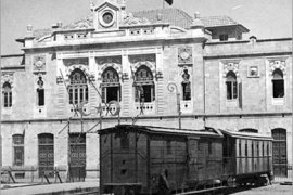 محطة الحجاز صورة نادرة تعود الى 1912 - الجزيرة نت