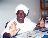 عبد الله حسن أحمد أكد حاجة السودان لتوحد حقيقي (الجزيرة نت-أرشيف)