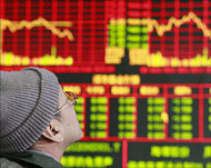 التراجع غلب على أداء الأسهم الصينية (رويترز-أرشيف)