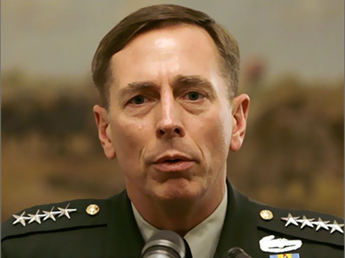 REUTERS/ U.S. Central Command chief General David Petraeus speaks to the media after his meeting with Pakistan's Prime Minister Yousaf Raza Gilani at the Prime Minister House in