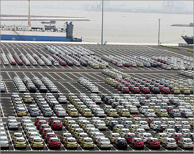 الصين باتت منافسا قويا لأميركا في صناعة السيارات (الفرنسية-أرشيف)