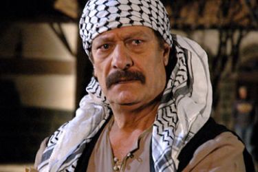 afp/ (FILES) -- An undated file photo shows Syrian actor Naji Jaber in the drama series "Ahl al-Raya" (The nation of a flag) in Damascus. Jaber, 64, died on March 30, 2009 in Syria after a battle with sickness.