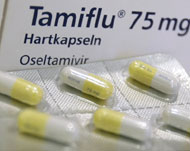 تاميفلو هو الأكثر فاعلية حتى الآن لعلاج إنفلونزا الخنازير (رويترز - أرشيف)