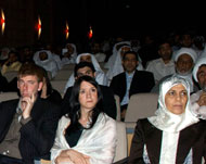 عدد من ممثلي الدول والمنظماتشاركوا في المؤتمر (الجزيرة نت)