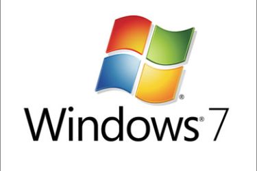 epa01750041 (FILE) A undated Microsoft handout image of the Windows 7 operating system logo. Microsoft plans to introduce their Windows 7 operating system earlier than anticipated on 22 Oktober 2009, Microsoft Senior Vice President Bill Veghte was quoted as saying 02 June 2009. EPA/MICROSOFT/HO EDITORIAL USE ONLY