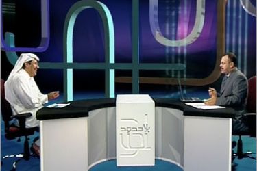 بلا حدود- صورة عامة مع حمد بن جاسم بن جبر آل ثاني - رئيس الوزراء ووزير الخارجية القطري