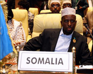 واشنطن وعدت الرئيس الصومالي شريف شيخ أحمد بدعم مالي ولوجستي (الفرنسية)