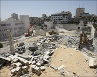 العدوان الإسرائيلي خلف دمارا شاملا في قطاع غزة (الفرنسية-أرشيف)