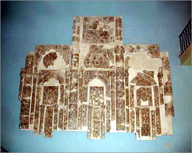 نموذج مصغر لأحد القصور البابلية (الجزيرة نت-أرشيف) 