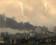 غزة تحت القصف (الفرنسية-أرشيف)