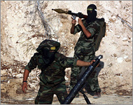 مقاتلون من حركة الجهاد الإسلامي في قطاع غزة (الأوروبية-أرشيف)