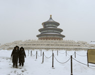الثلوج في بكين كانت الأغزر منذ 60 عاما (الفرنسية)