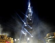 الألعاب الضوئية أضفت جمالا على الحفل (الفرنسية)