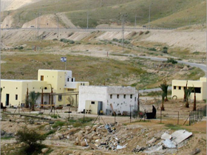 موقع أردني غرب أريحا استولى عليه مستوطن