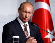 بوتين أكد إدانته للهجوم الإسرائيليودعمه لإجراء تحقيق دولي (الأوروبية)